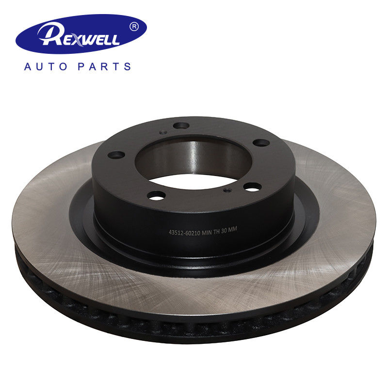 Car Coated Grey Cast Iron Vented Brake Disc Rotor 43512-0C020 43512-60210 for Toyota Land Cruiser Prado Lexus LX570
