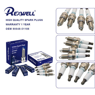 Car Spare Parts OE SXU22PR9 IKR7D 90048-51188 Auto Engine Universal Platinum Iridium Spark Plugs For TOYOTA RUSH SUBARU