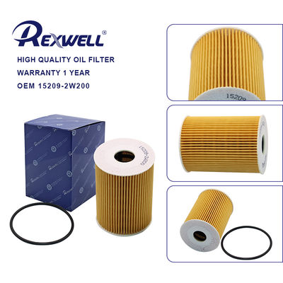 15209-2W200 Auto Parts Oil Filter Element For Nissan Urvan E25 X-Trail